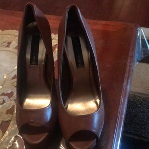 Ladies never worn high heels